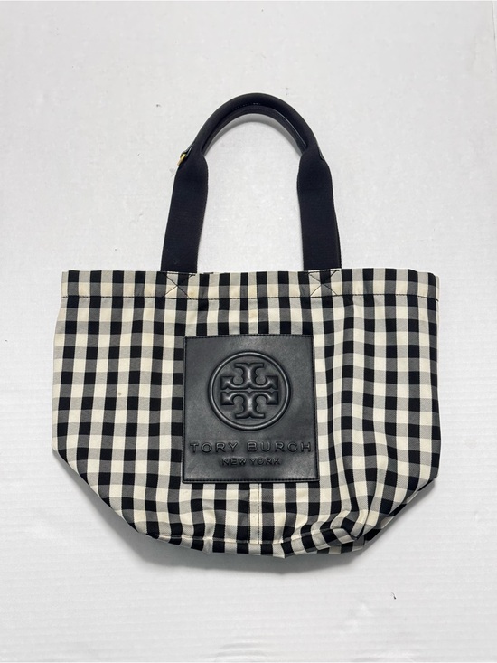 Tory Burch Handbags - Tory Burch Piper Black & White Gingham Tote